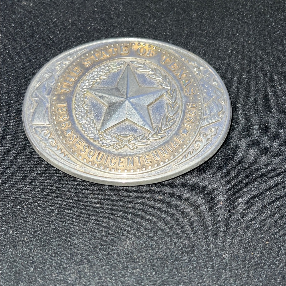 Stanley Silver Belt Buckle - Picture 2 of 5